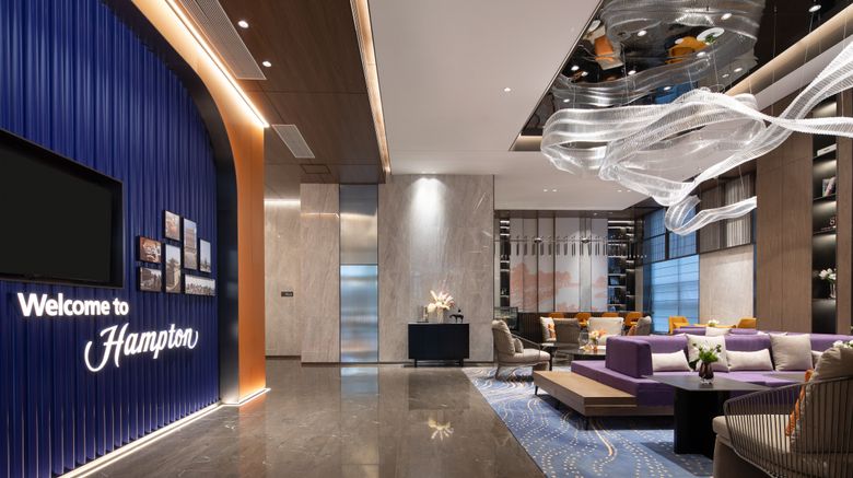 <b>Hampton Inn High-tech Innov Valley Lobby</b>. Images powered by <a href="https://www.leonardoworldwide.com/" title="Leonardo Worldwide" target="_blank">Leonardo</a>.