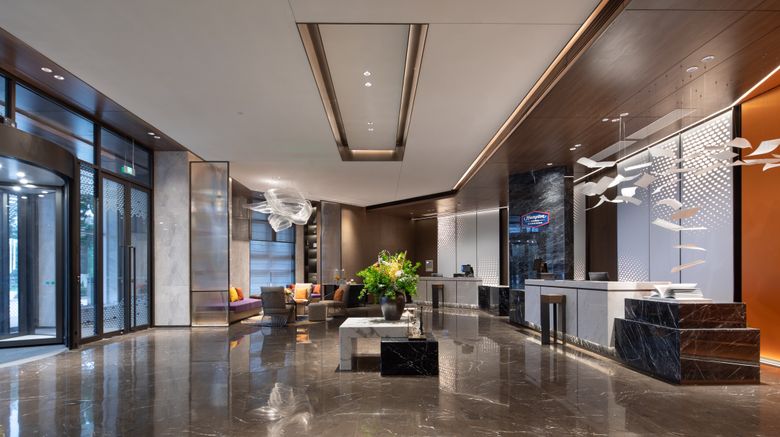 <b>Hampton Inn High-tech Innov Valley Lobby</b>. Images powered by <a href="https://www.leonardoworldwide.com/" title="Leonardo Worldwide" target="_blank">Leonardo</a>.