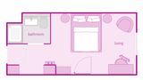 <b>smartments Frankfurt City-Ost Room</b>. Images powered by <a href="https://www.leonardoworldwide.com/" title="Leonardo Worldwide" target="_blank">Leonardo</a>.
