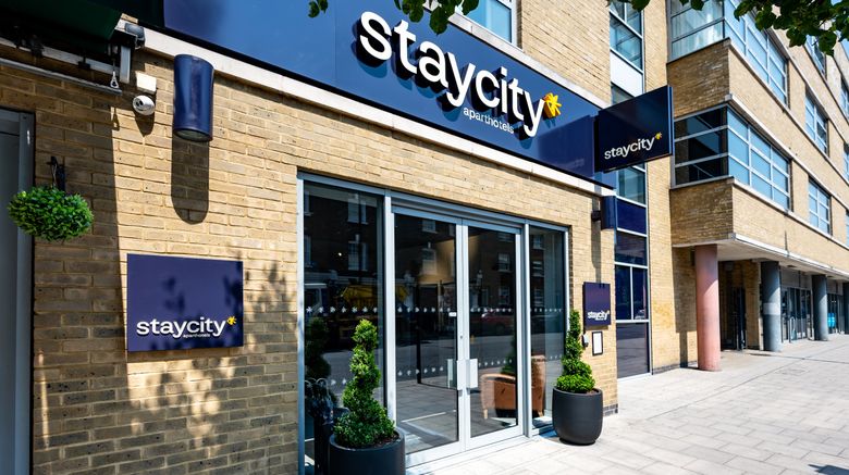 <b>Staycity Aparthotels Greenwich High Road Exterior</b>. Images powered by <a href="https://www.leonardoworldwide.com/" title="Leonardo Worldwide" target="_blank">Leonardo</a>.