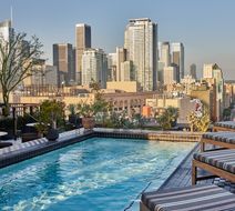 Downtown LA Proper Hotel Pool