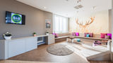 <b>B&B HOTEL Rastatt Lobby</b>. Images powered by <a href="https://www.leonardoworldwide.com/" title="Leonardo Worldwide" target="_blank">Leonardo</a>.