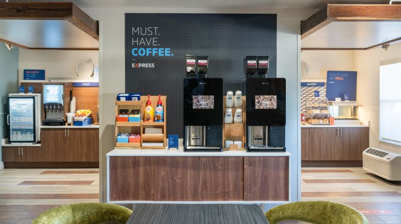 <b>Holiday Inn Express & Suites Restaurant</b>. Images powered by <a href="https://www.leonardoworldwide.com/" title="Leonardo Worldwide" target="_blank">Leonardo</a>.