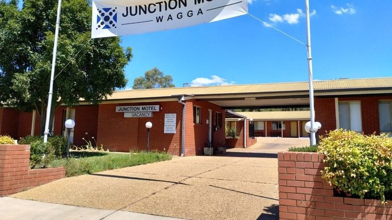 <b>Junction Motel Wagga Exterior</b>. Images powered by <a href="https://www.leonardoworldwide.com/" title="Leonardo Worldwide" target="_blank">Leonardo</a>.