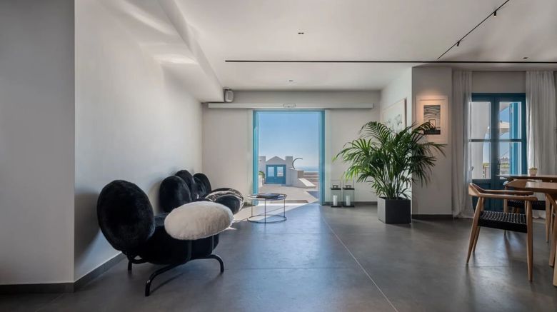 <b>Aeifos Boutique Hotel Lobby</b>. Images powered by <a href="https://www.leonardoworldwide.com/" title="Leonardo Worldwide" target="_blank">Leonardo</a>.