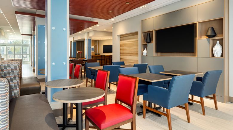 <b>Holiday Inn Express & Suites Hayward Restaurant</b>. Images powered by <a href="https://www.leonardoworldwide.com/" title="Leonardo Worldwide" target="_blank">Leonardo</a>.