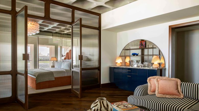 <b>The Ned Doha Suite</b>. Images powered by <a href="https://www.leonardoworldwide.com/" title="Leonardo Worldwide" target="_blank">Leonardo</a>.