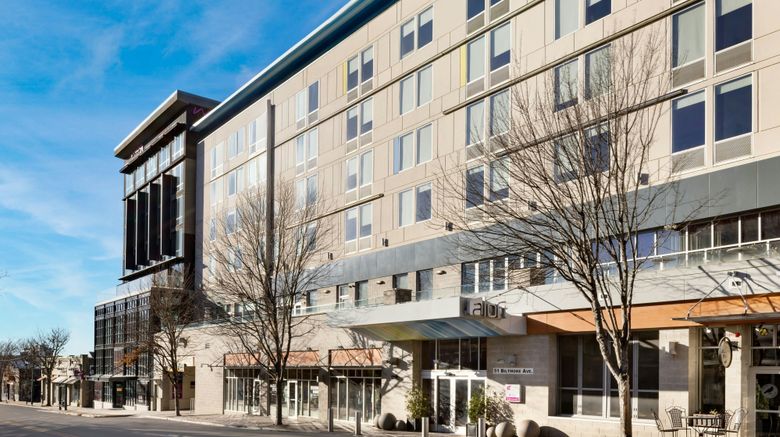 <b>aloft Asheville Downtown Exterior</b>. Images powered by <a href="https://www.leonardoworldwide.com/" title="Leonardo Worldwide" target="_blank">Leonardo</a>.