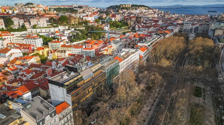 <b>138 Liberdade Hotel Exterior</b>. Images powered by <a href=https://www.travelagewest.com/Hotels/Lisbon/