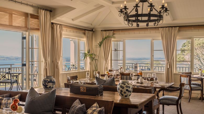 <b>Rosewood Kauri Cliffs Restaurant</b>. Images powered by <a href="https://www.leonardoworldwide.com/" title="Leonardo Worldwide" target="_blank">Leonardo</a>.