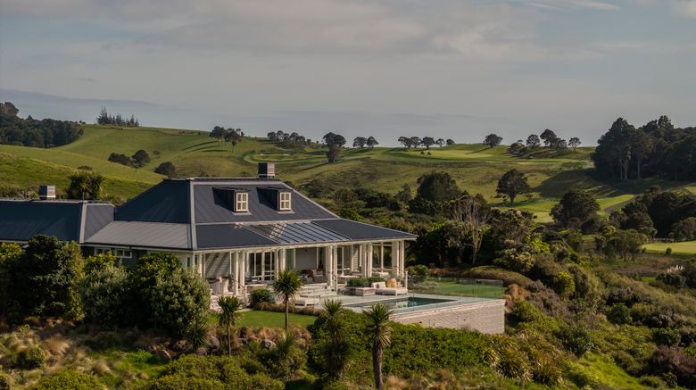<b>Rosewood Kauri Cliffs Exterior</b>. Images powered by <a href="https://www.leonardoworldwide.com/" title="Leonardo Worldwide" target="_blank">Leonardo</a>.