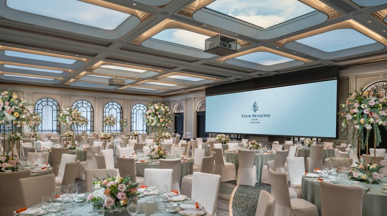 <b>Four Seasons Hotel Singapore Ballroom</b>. Images powered by <a href=https://www.travelagewest.com/Hotels/Singapore-Singapore/