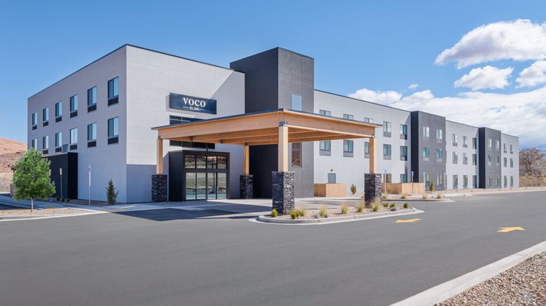 <b>voco Moab Exterior</b>. Images powered by <a href="https://www.leonardoworldwide.com/" title="Leonardo Worldwide" target="_blank">Leonardo</a>.