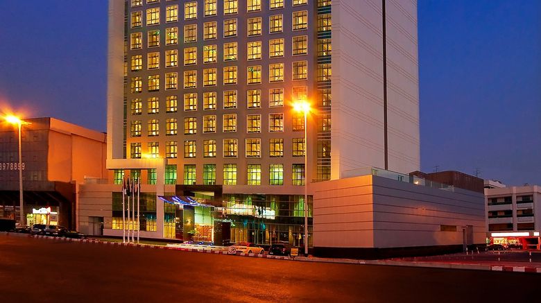 <b>Park Regis Kris Kin Hotel Dubai Exterior</b>. Images powered by <a href="https://www.leonardoworldwide.com/" title="Leonardo Worldwide" target="_blank">Leonardo</a>.