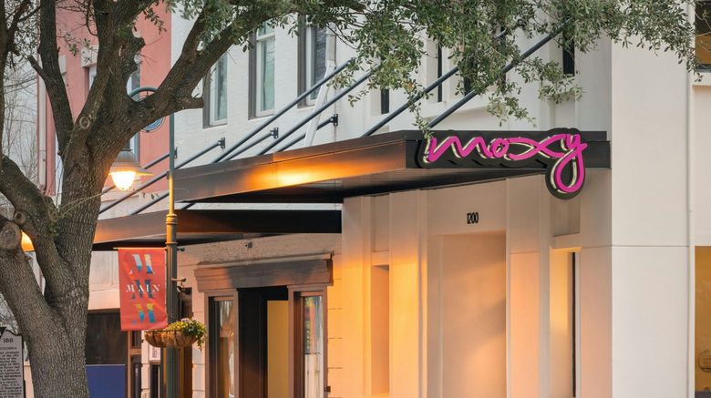 <b>Moxy Columbia Downtown Exterior</b>. Images powered by <a href="https://www.leonardoworldwide.com/" title="Leonardo Worldwide" target="_blank">Leonardo</a>.