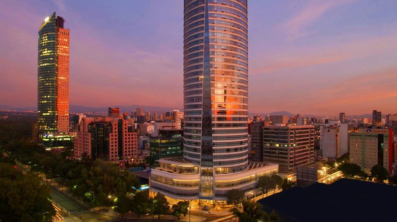 The St. Regis Mexico City Exterior. Images powered by <a href="https://www.leonardoworldwide.com" target="_blank" rel="noopener">Leonardo</a>.