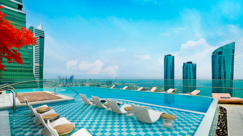 <b>Conrad Bahrain Financial Harbour Pool</b>. Images powered by <a href="https://www.leonardoworldwide.com/" title="Leonardo Worldwide" target="_blank">Leonardo</a>.
