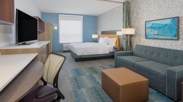 <b>Home2 Stes by Hilton Airport Medical Ctr Room</b>. Images powered by <a href="https://www.leonardoworldwide.com/" title="Leonardo Worldwide" target="_blank">Leonardo</a>.