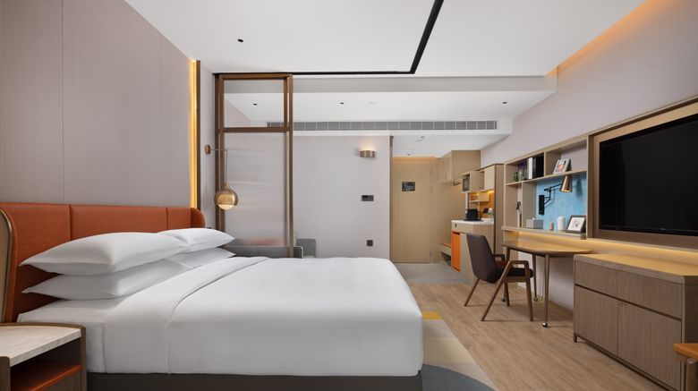 <b>Home2 Suites by Hilton Wenzhou Wencheng Room</b>. Images powered by <a href="https://www.leonardoworldwide.com/" title="Leonardo Worldwide" target="_blank">Leonardo</a>.