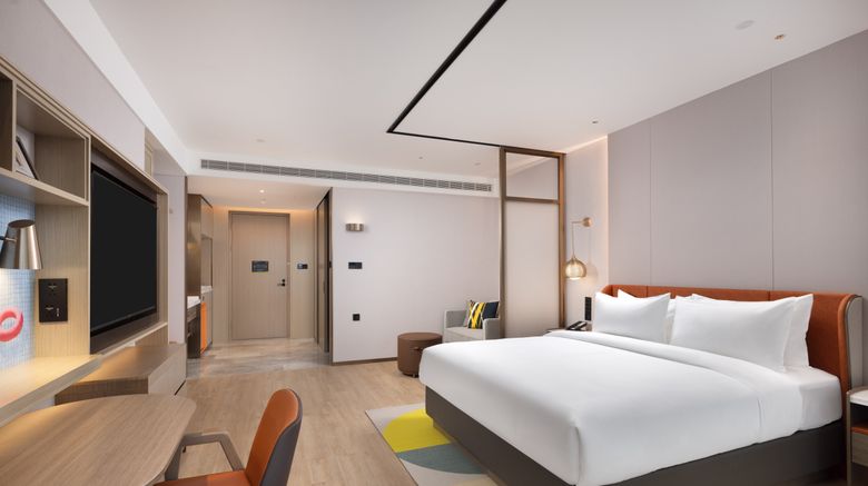 <b>Home2 Sts by Hilton Handan E Railway Stn Room</b>. Images powered by <a href="https://www.leonardoworldwide.com/" title="Leonardo Worldwide" target="_blank">Leonardo</a>.