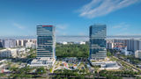 <b>Hilton Garden Inn DAZ Yangpu Exterior</b>. Images powered by <a href="https://www.leonardoworldwide.com/" title="Leonardo Worldwide" target="_blank">Leonardo</a>.