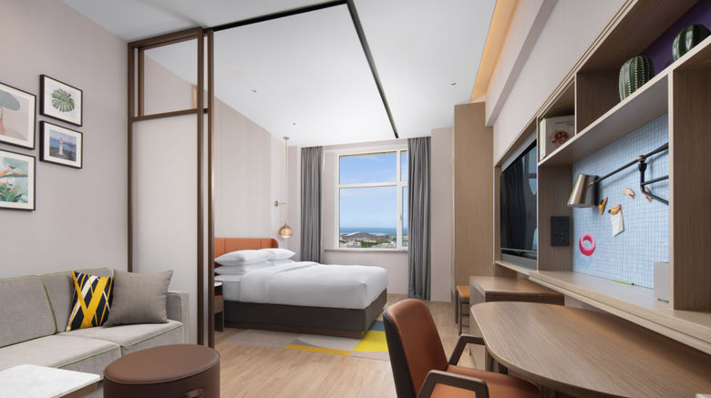 <b>Home2 Suites by Hilton Yantai Laishan Room</b>. Images powered by <a href="https://www.leonardoworldwide.com/" title="Leonardo Worldwide" target="_blank">Leonardo</a>.