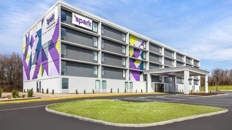 <b>Spark by Hilton Roanoke Airport Exterior</b>. Images powered by <a href="https://www.leonardoworldwide.com/" title="Leonardo Worldwide" target="_blank">Leonardo</a>.