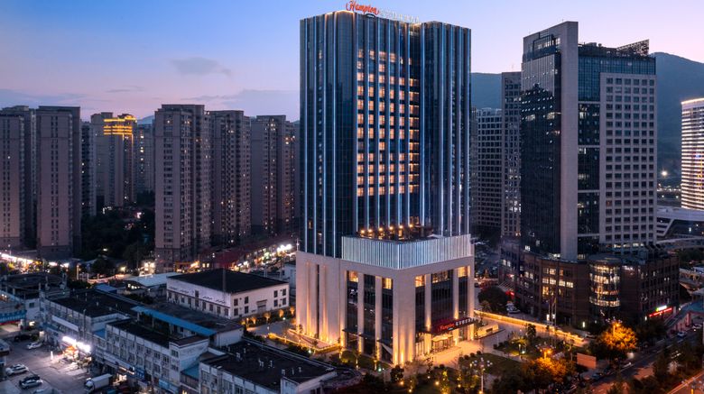 <b>Hampton Inn Sanming Sanyuan District Exterior</b>. Images powered by <a href="https://www.leonardoworldwide.com/" title="Leonardo Worldwide" target="_blank">Leonardo</a>.