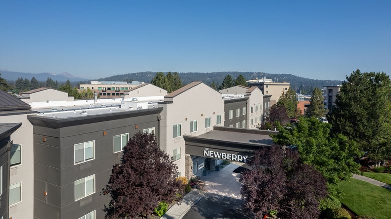 The Newberry Hotel Bend Exterior. Images powered by <a href="https://www.leonardoworldwide.com" target="_blank" rel="noopener">Leonardo</a>.