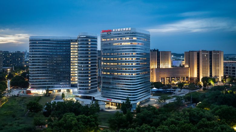 Hampton Nanjing Xianlin University Town Exterior. Images powered by <a href="https://www.leonardoworldwide.com" target="_blank" rel="noopener">Leonardo</a>.