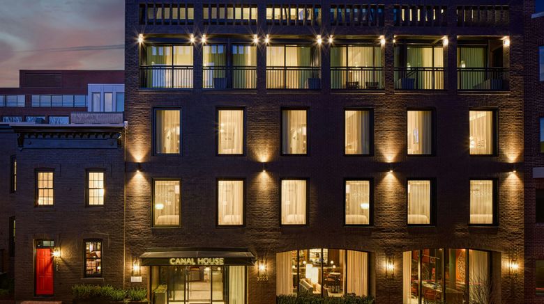 Canal House of Georgetown, Tribute Hotel Exterior. Images powered by <a href="https://www.leonardoworldwide.com" target="_blank" rel="noopener">Leonardo</a>.