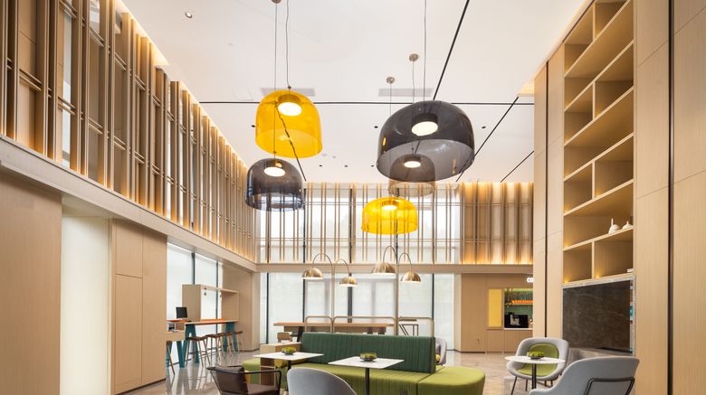 <b>Home2 Suites by Hilton Wenzhou Wencheng Lobby</b>. Images powered by <a href="https://www.leonardoworldwide.com/" title="Leonardo Worldwide" target="_blank">Leonardo</a>.