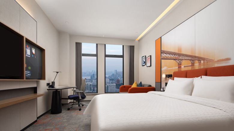 <b>Hampton Inn Wuhan Yellow Crane Tower Room</b>. Images powered by <a href="https://www.leonardoworldwide.com/" title="Leonardo Worldwide" target="_blank">Leonardo</a>.