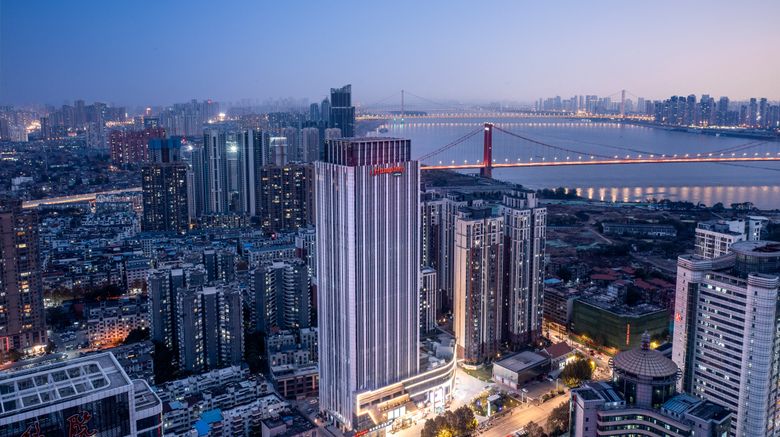<b>Hampton Inn Wuhan Yellow Crane Tower Exterior</b>. Images powered by <a href="https://www.leonardoworldwide.com/" title="Leonardo Worldwide" target="_blank">Leonardo</a>.