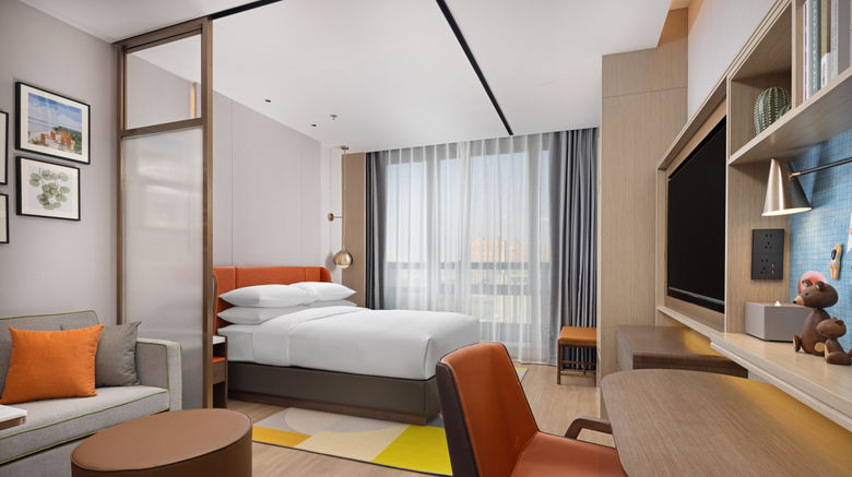 <b>Home2 Suites Jingjiang Binjiang New Town Room</b>. Images powered by <a href="https://www.leonardoworldwide.com/" title="Leonardo Worldwide" target="_blank">Leonardo</a>.