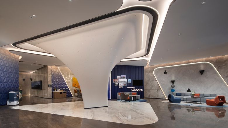 <b>Hampton Wuhan Huashiyuan North Road Lobby</b>. Images powered by <a href="https://www.leonardoworldwide.com/" title="Leonardo Worldwide" target="_blank">Leonardo</a>.