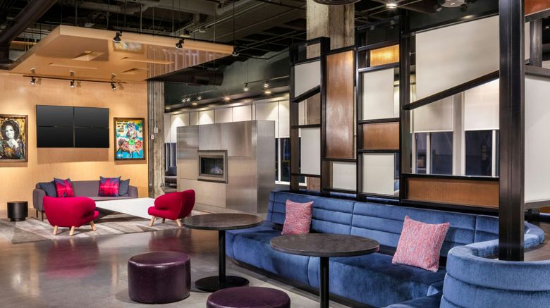 <b>aloft Tampa Downtown Lobby</b>. Images powered by <a href="https://www.leonardoworldwide.com/" title="Leonardo Worldwide" target="_blank">Leonardo</a>.