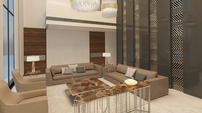 Ascott Villas Riyadh Lobby. Images powered by <a href="https://www.leonardoworldwide.com" target="_blank" rel="noopener">Leonardo</a>.
