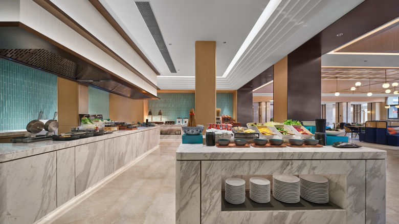 <b>Hilton Garden Inn Panda Tower Restaurant</b>. Images powered by <a href="https://www.leonardoworldwide.com/" title="Leonardo Worldwide" target="_blank">Leonardo</a>.