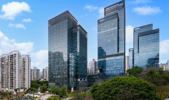 Hampton Inn Chongqing Jiangbeizui Exterior