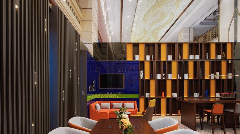 <b>Hampton by Hilton Yinchuan Jinfeng Lobby</b>. Images powered by <a href="https://www.leonardoworldwide.com/" title="Leonardo Worldwide" target="_blank">Leonardo</a>.