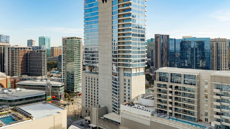 <b>W Dallas Exterior</b>. Images powered by <a href="https://www.leonardoworldwide.com/" title="Leonardo Worldwide" target="_blank">Leonardo</a>.