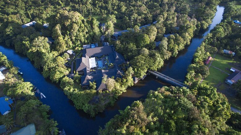 Mulu Marriott Resort  and  Spa Exterior. Images powered by <a href="https://www.leonardoworldwide.com" target="_blank" rel="noopener">Leonardo</a>.
