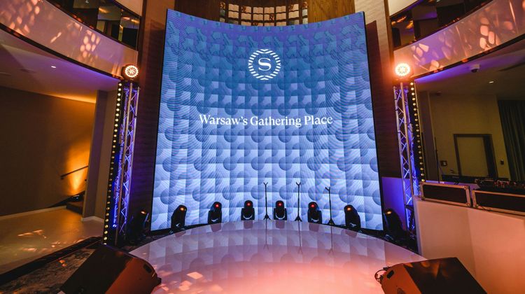 Sheraton Warsaw Hotel Lobby