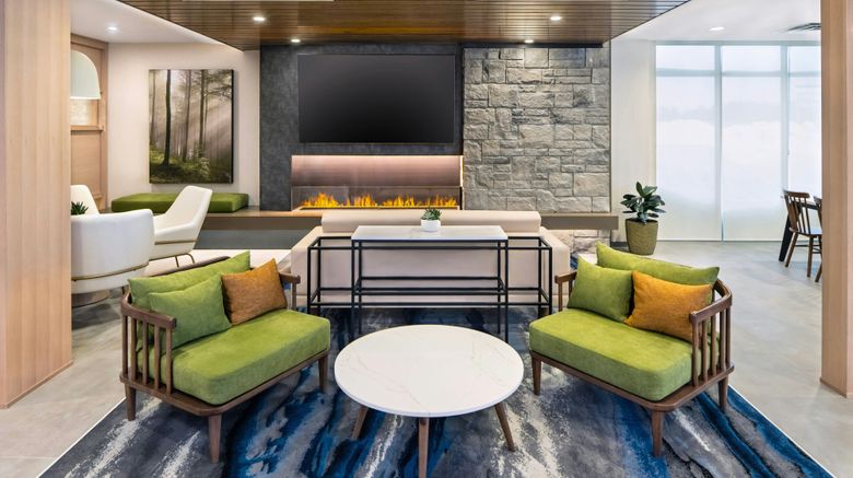 <b>Fairfield Inn & Suites Muskoka Lobby</b>. Images powered by <a href="https://www.leonardoworldwide.com/" title="Leonardo Worldwide" target="_blank">Leonardo</a>.