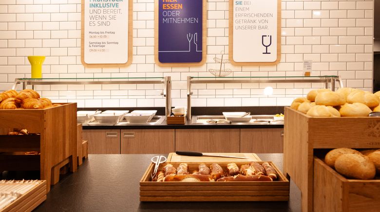 <b>Holiday Inn Express Neunkirchen Restaurant</b>. Images powered by <a href="https://www.leonardoworldwide.com/" title="Leonardo Worldwide" target="_blank">Leonardo</a>.