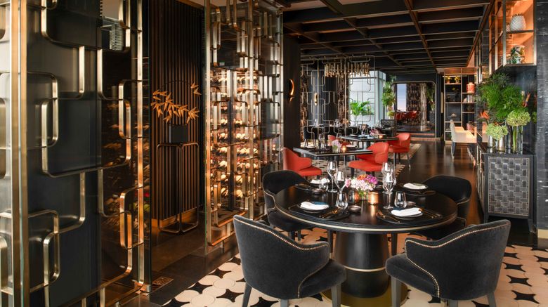 <b>Four Seasons Bengaluru at Embassy One Restaurant</b>. Images powered by <a href=https://www.travelagewest.com/Hotels/Bengaluru-India/