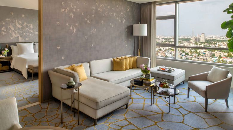 <b>Four Seasons Bengaluru at Embassy One Suite</b>. Images powered by <a href=https://www.travelagewest.com/Hotels/Bengaluru-India/