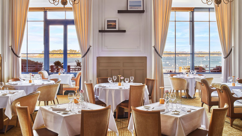 <b>Hotel Barriere Le Grand Hotel Dinard Restaurant</b>. Images powered by <a href="https://www.leonardoworldwide.com/" title="Leonardo Worldwide" target="_blank">Leonardo</a>.