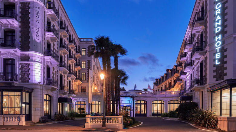 <b>Hotel Barriere Le Grand Hotel Dinard Exterior</b>. Images powered by <a href="https://www.leonardoworldwide.com/" title="Leonardo Worldwide" target="_blank">Leonardo</a>.